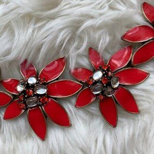 Red Flower Bracelet ❤️ So Cute!